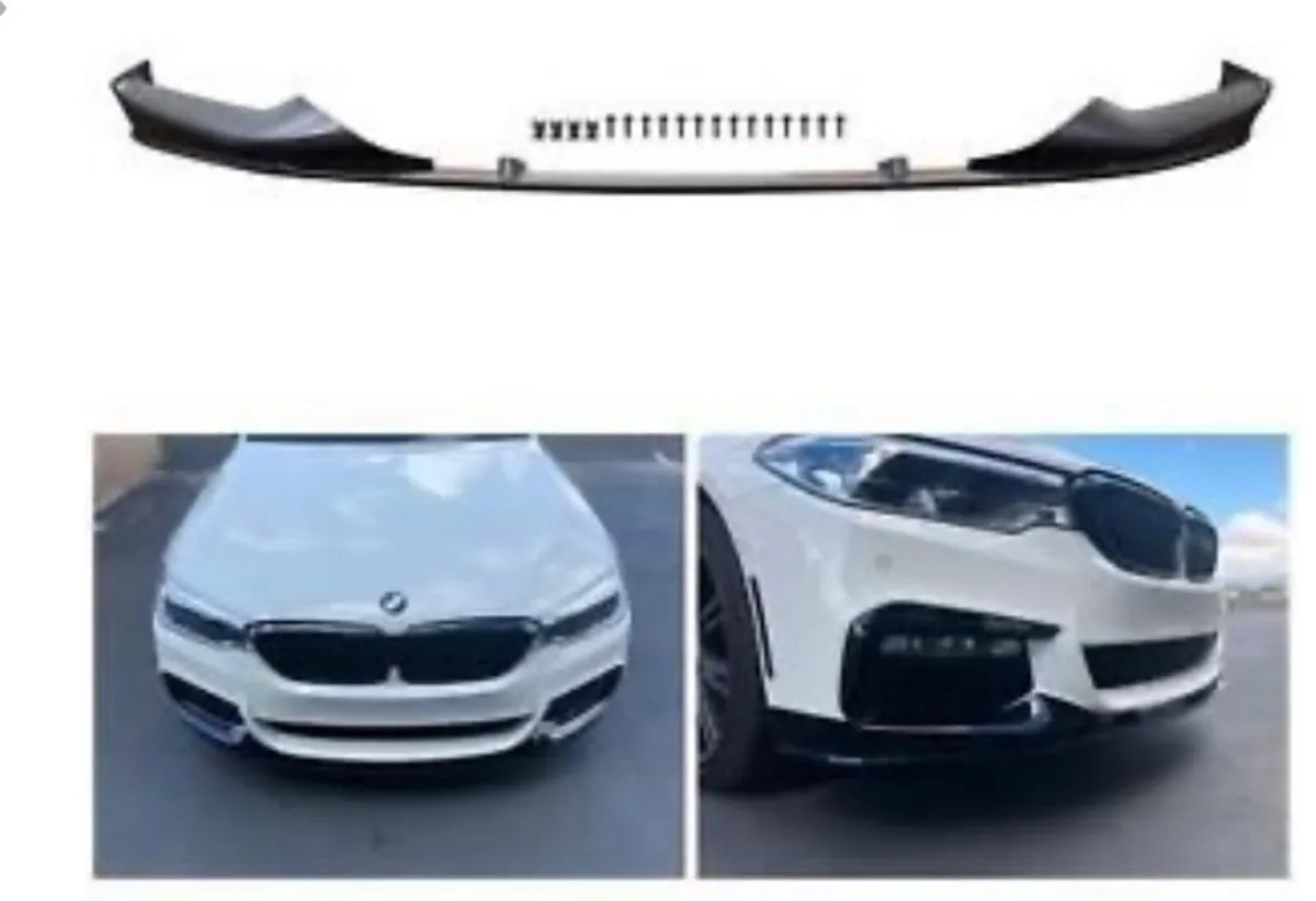 BMW g30 front splitter gloss black (brand new) - Image 1