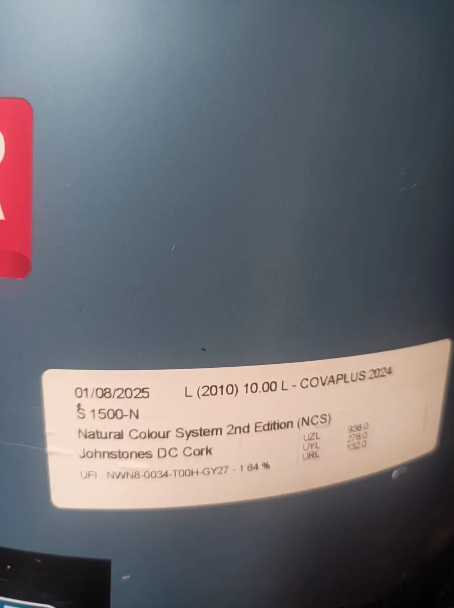 Grey Paint indoor S 1500N 10L - Image 1