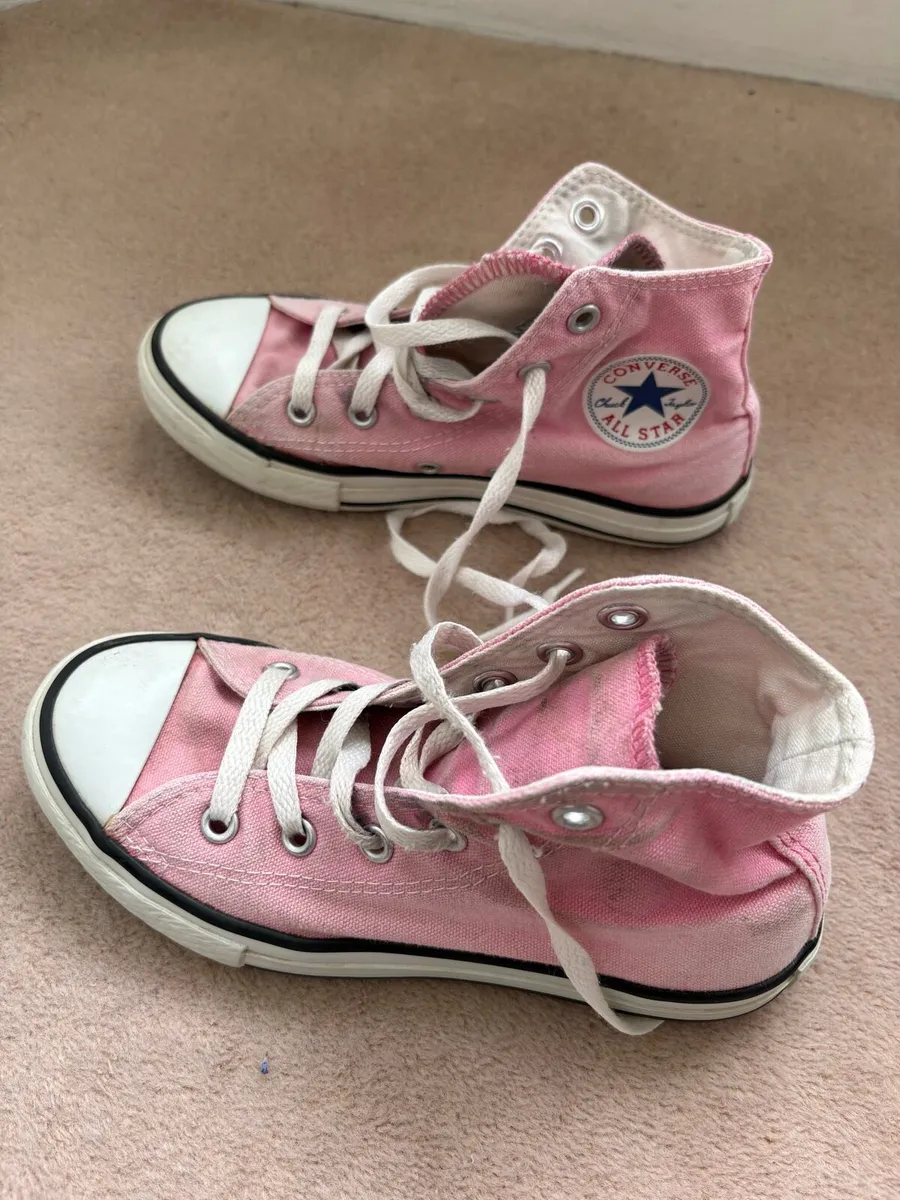 Pink Converse Ankle Boots - Size 13 - Image 2