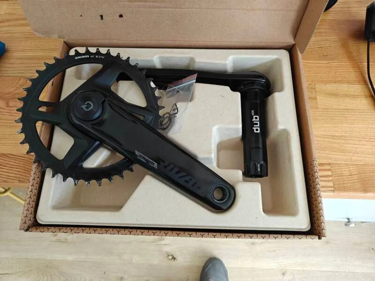 Sram Rival 1 Axs Quarq Dub Wide Single Ring 40t 12s Power Meter Crankset  170mm - Image 4