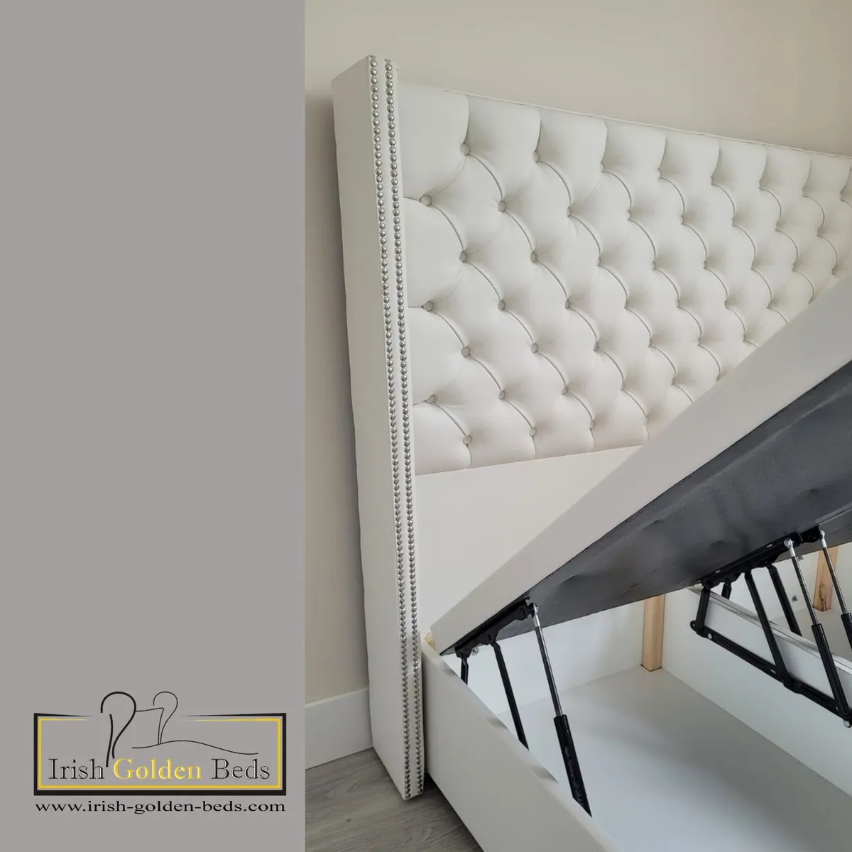 bed frame and headboard, free delivery - Image 2