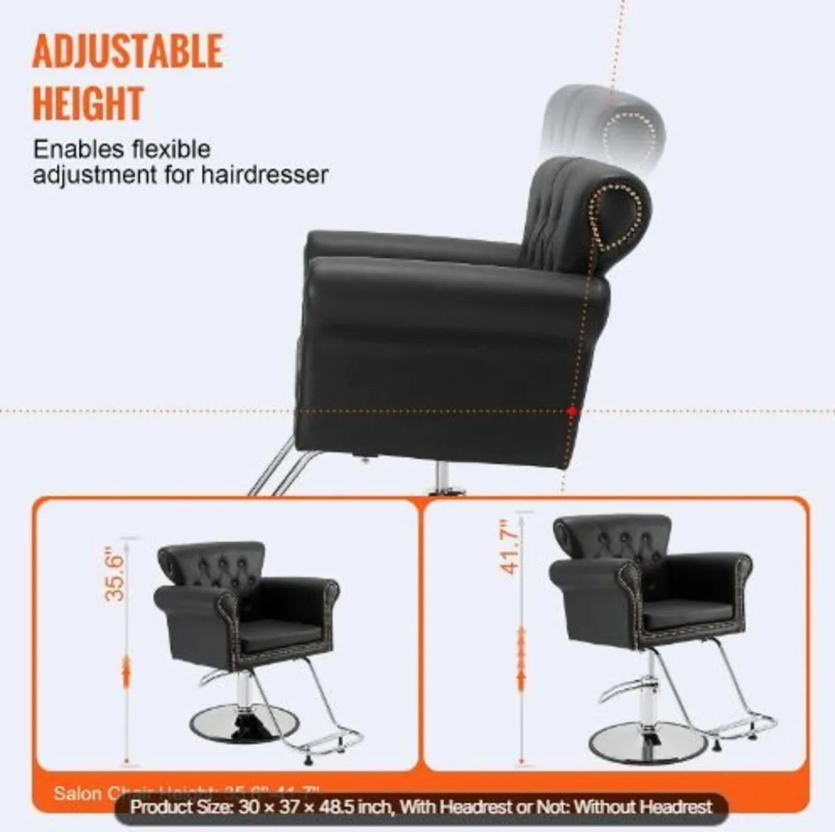 Salon Chair, Barber Chair for Hair Stylist - Image 2