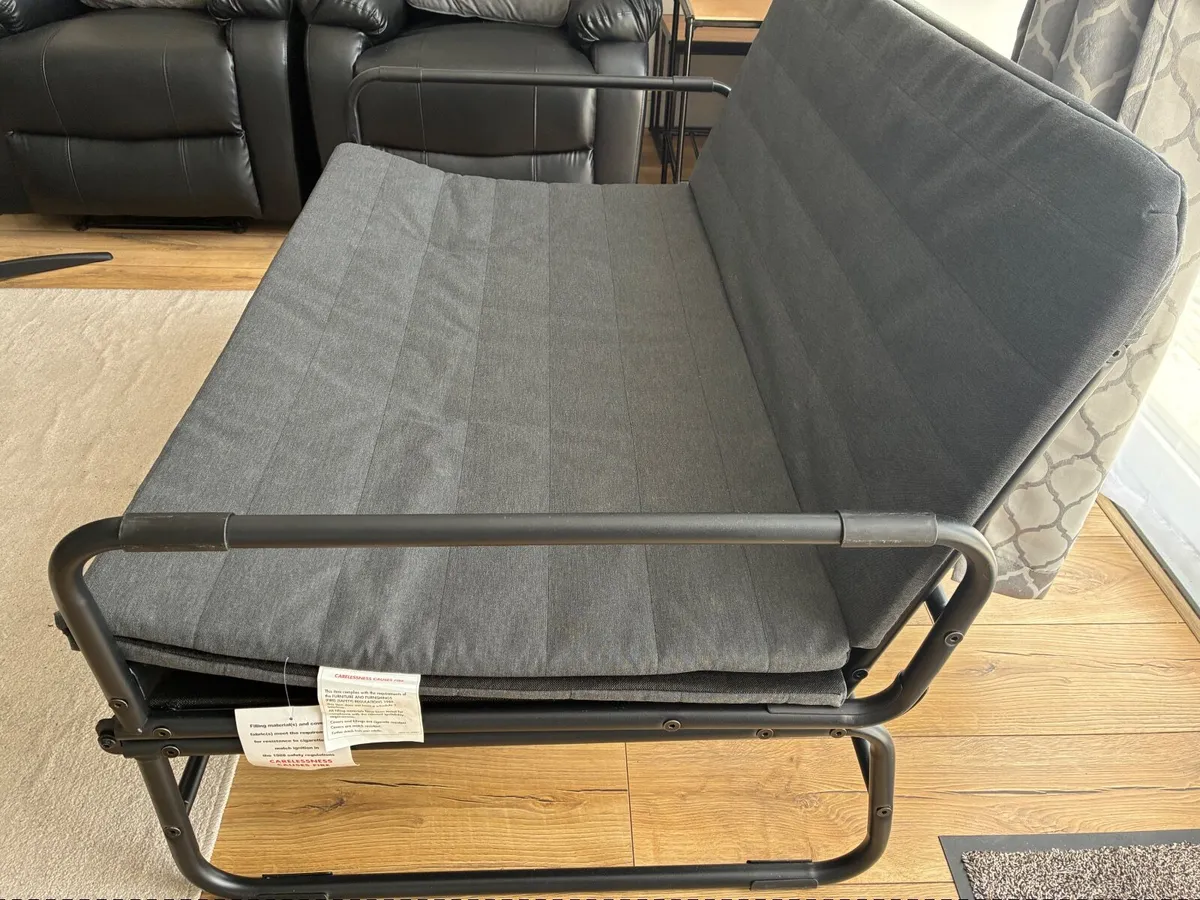 IKEA Hammarn Sofa Bed - Brand New / Unused - Dark - Image 3