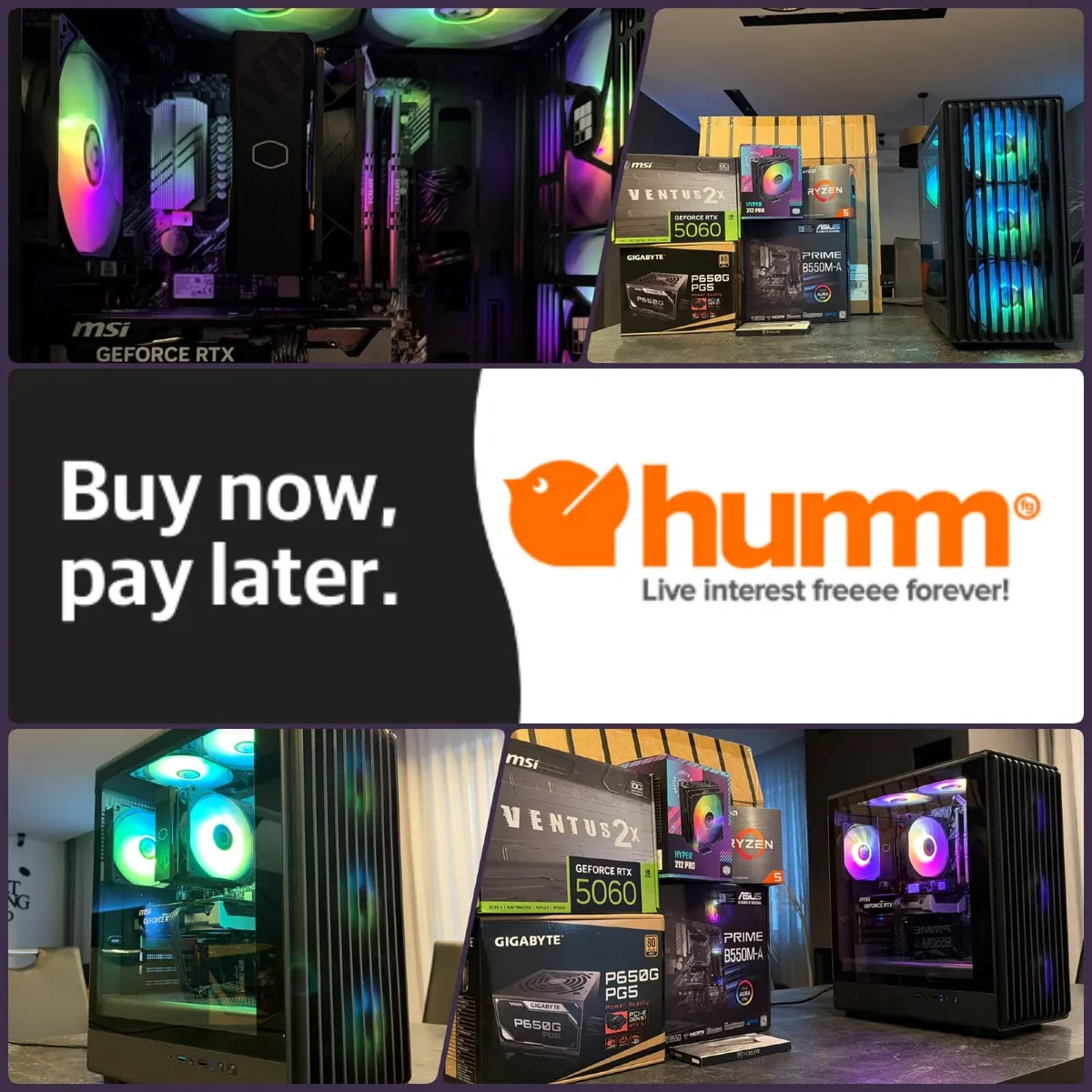 PC Gaming Ryzen 5 5600XT, RTX 5060, 32GB RAM - Image 1