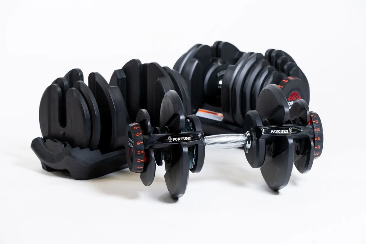 40KG Adjustable Dumbbells - Image 1