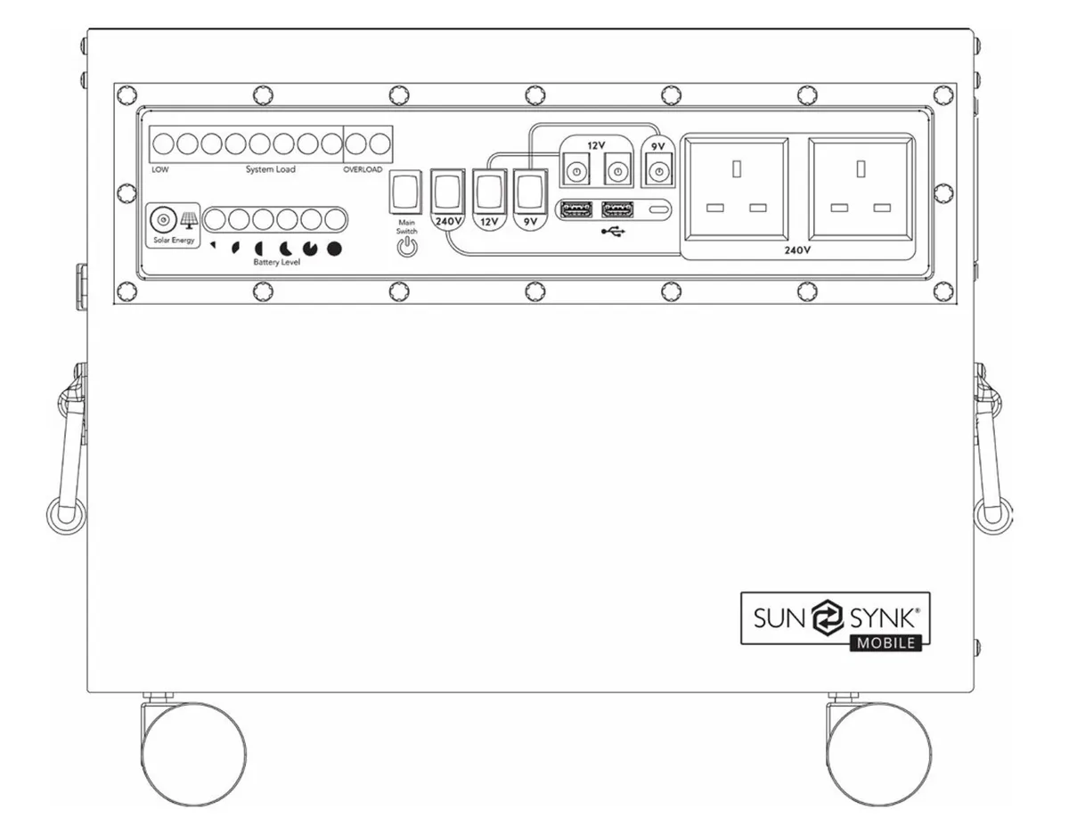 Portable Power Station -Sunsynk Contour 1000 - Image 2