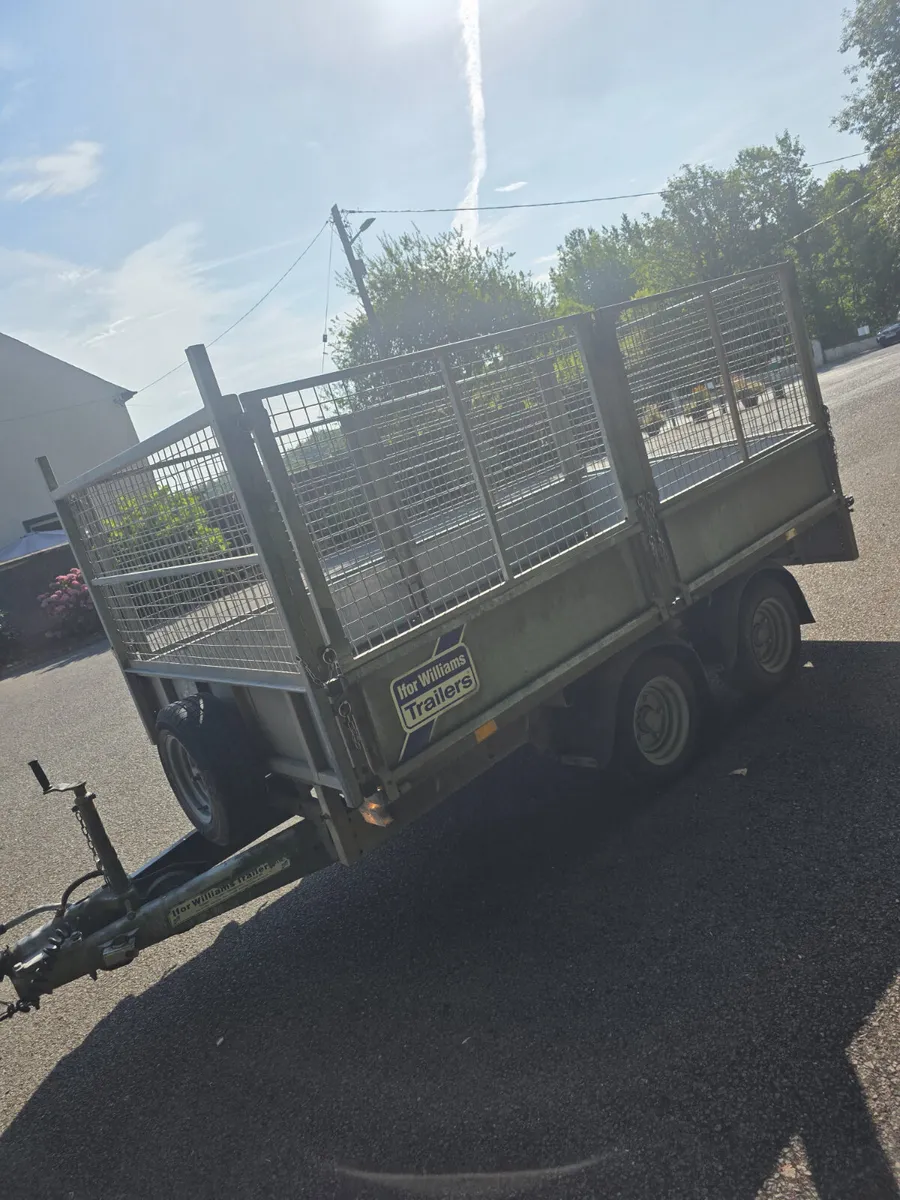 10ft ifor Williams dropside trailer - Image 2