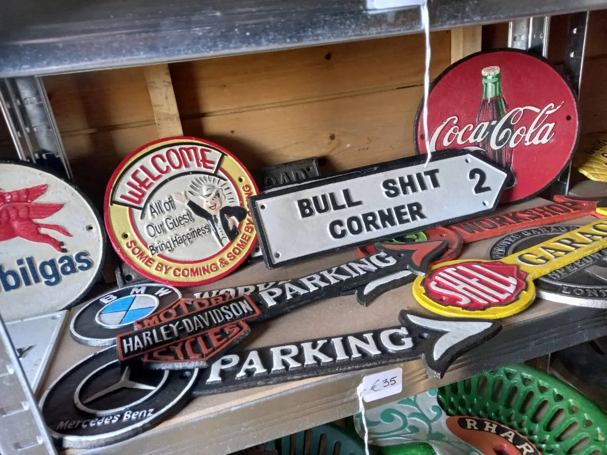 Cast Iron Signs - Image 3