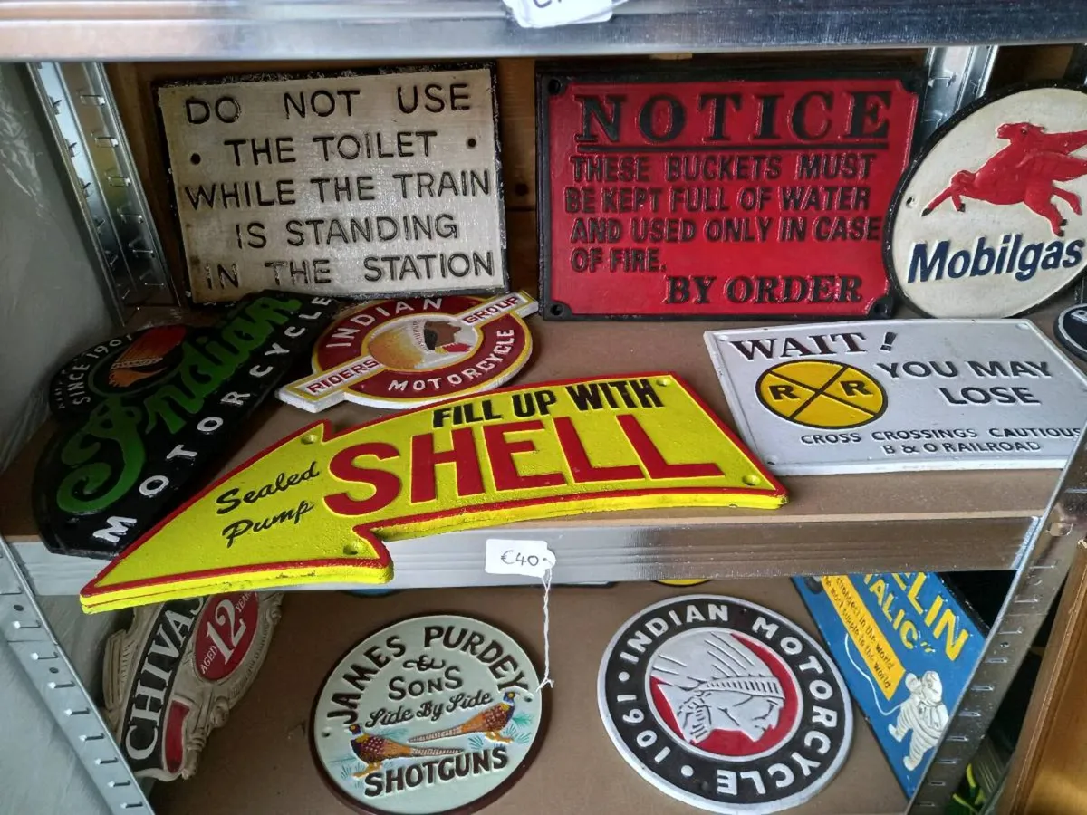 Cast Iron Signs - Image 4