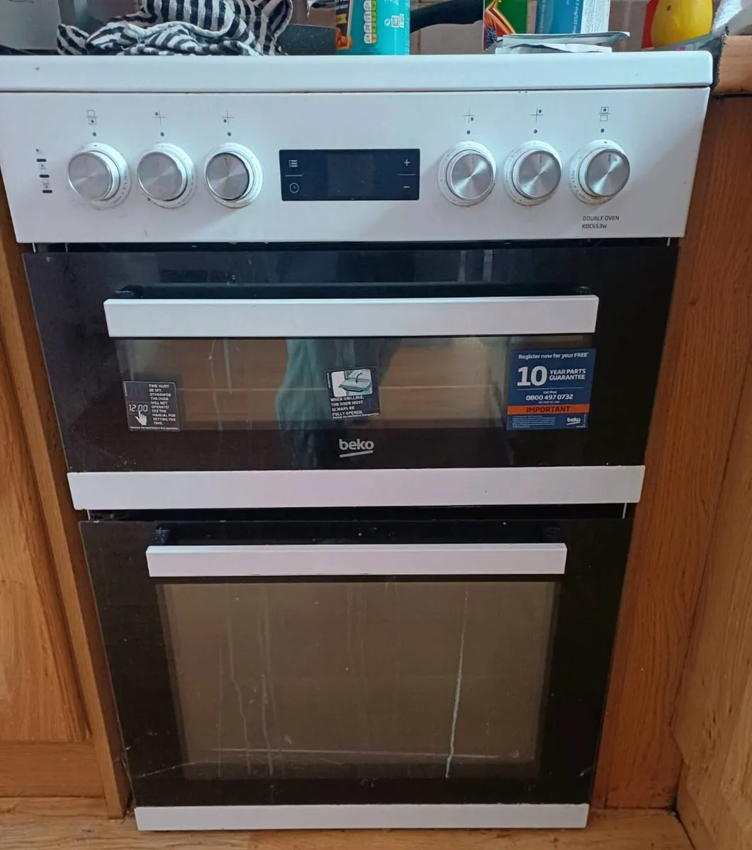 Beko freestanding double oven - Image 2