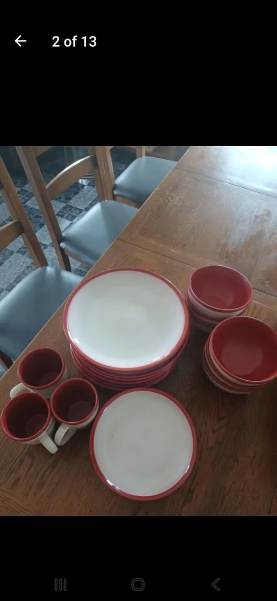 Denby 36 piece and table mats - Image 2