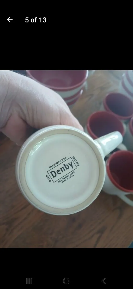 Denby 36 piece and table mats - Image 3