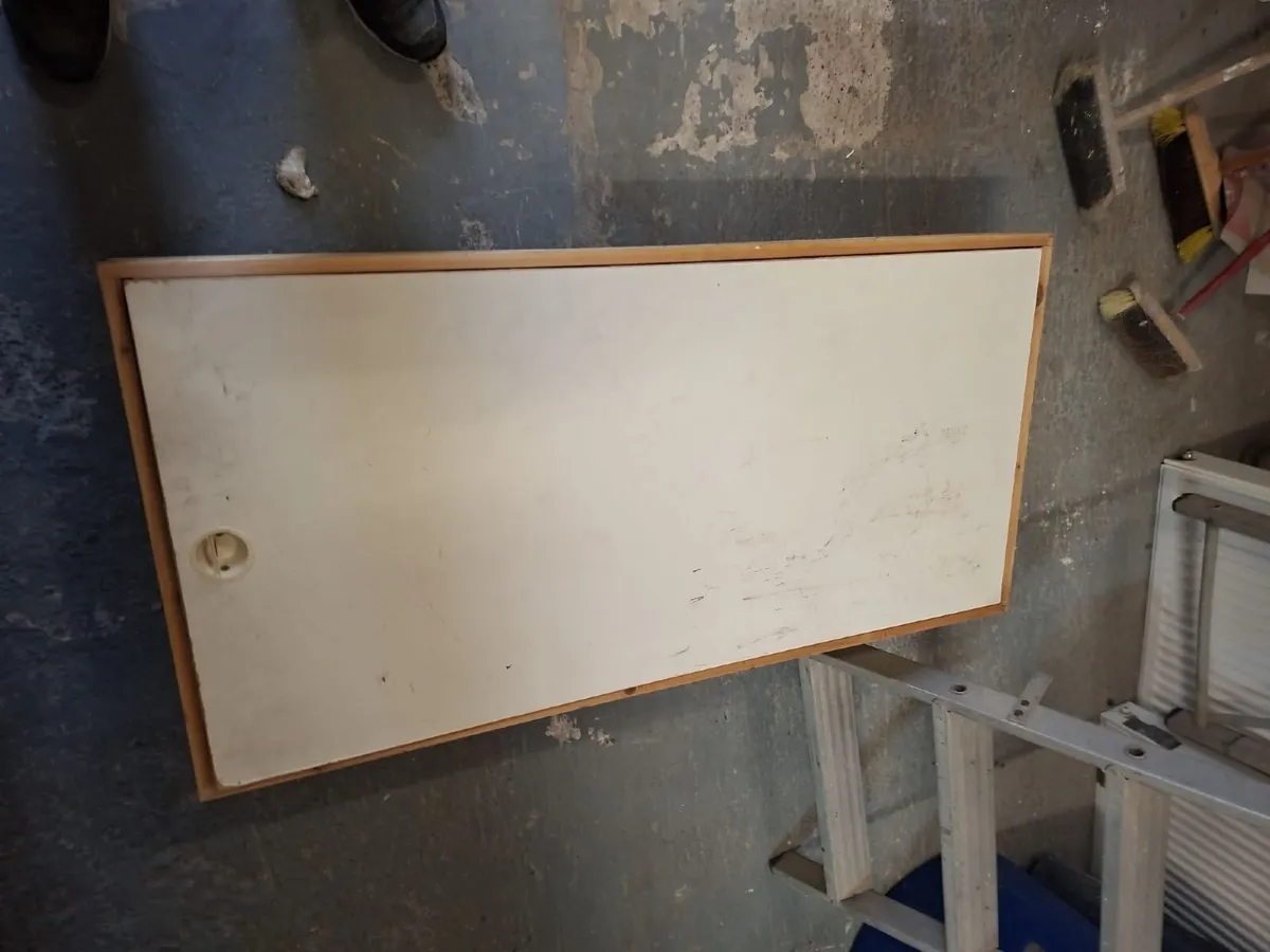 Wooden folding attic ladder and hatch door - Image 2