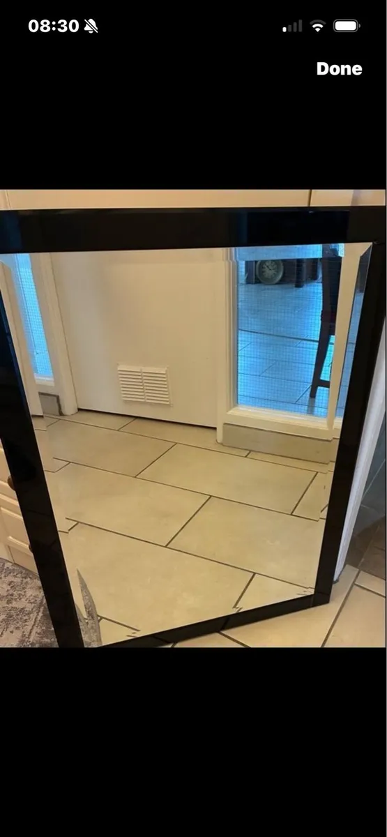 Large Bevelled Mirror - Image 2