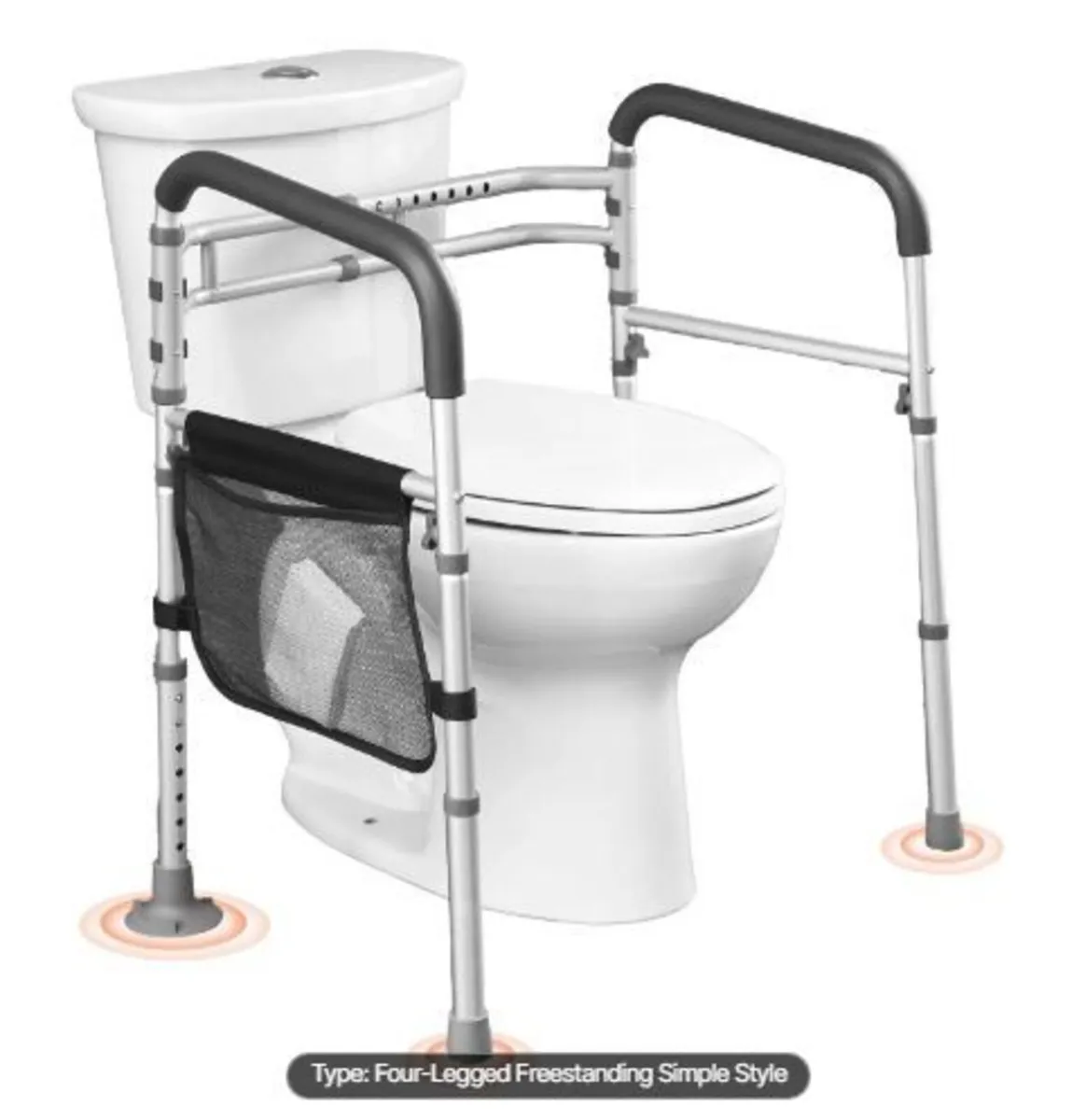 Toilet Safety Rail, 300 LBS - Image 3
