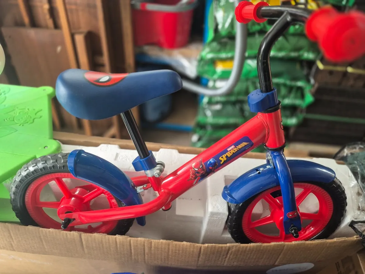 Spiderman Balance Bike