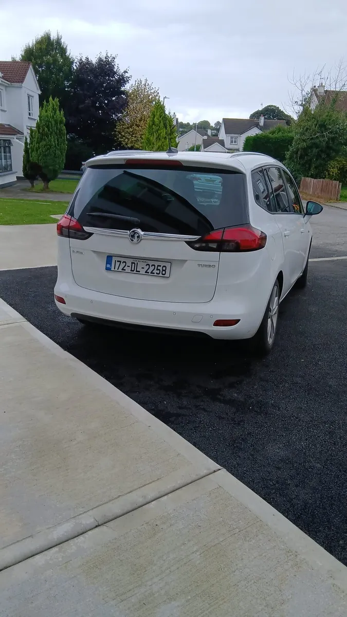 20172 7 seater vauxhall zafira - Image 2