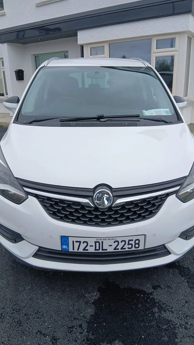20172 7 seater vauxhall zafira - Image 1