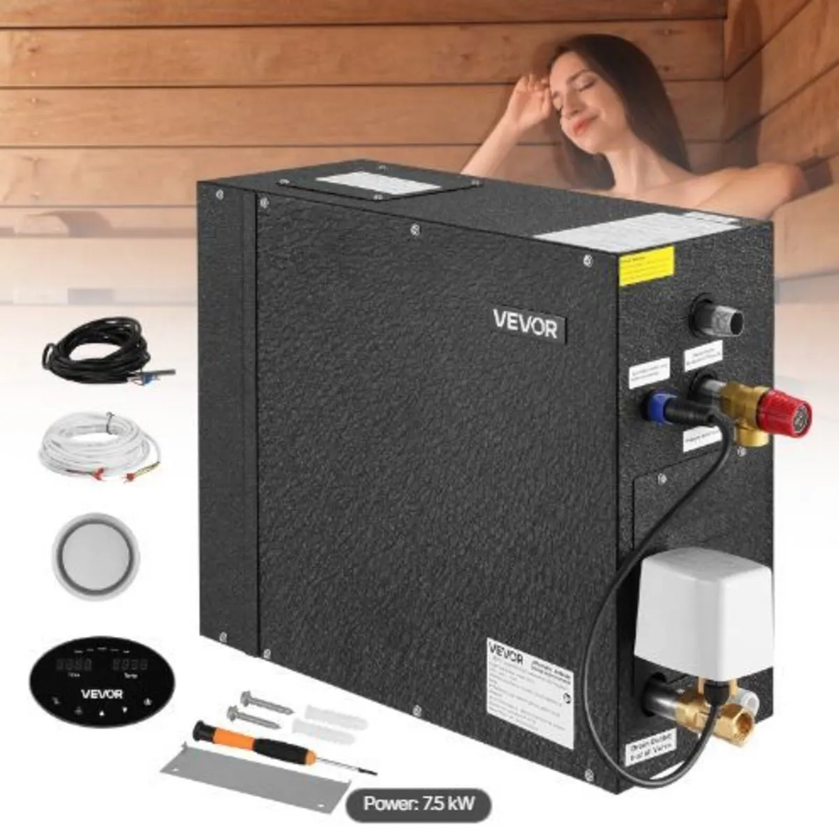 Steam Generator, 7.5 kW Steam Shower System - Image 4