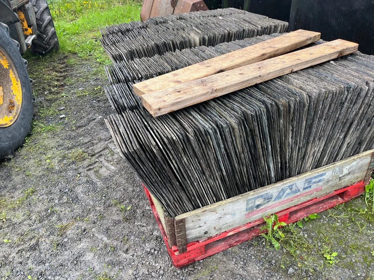 Old blue banger slates - Image 1