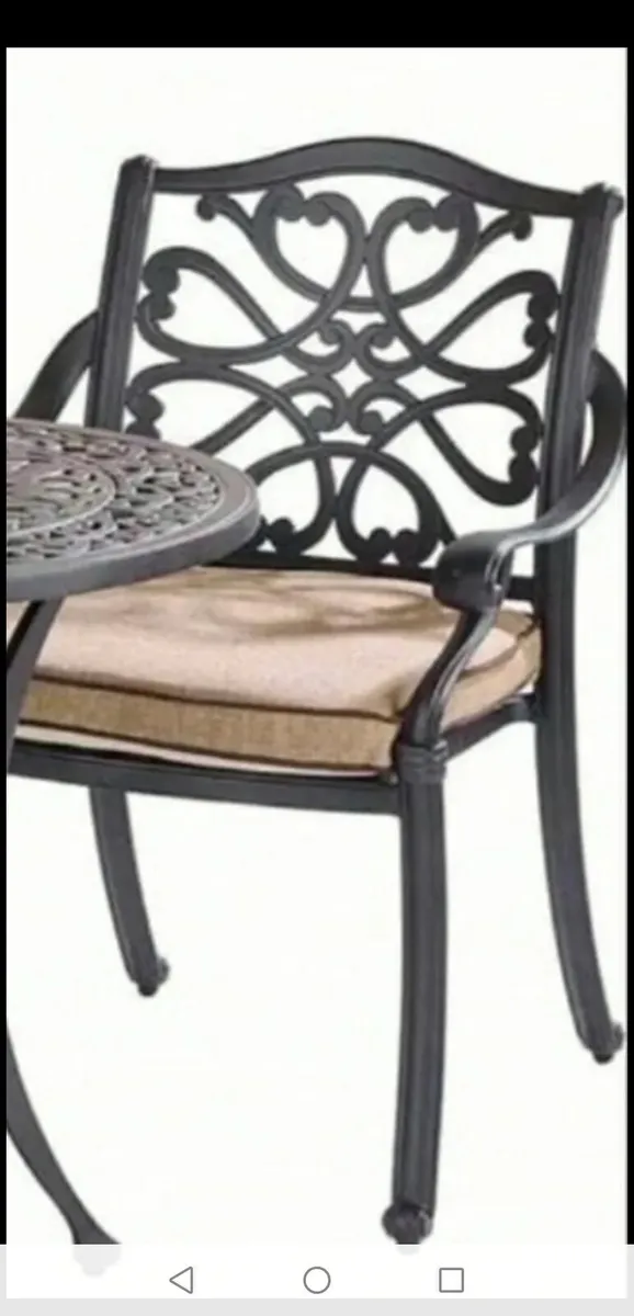 Brand New Hartman Cast Aluminium Chairs x 8