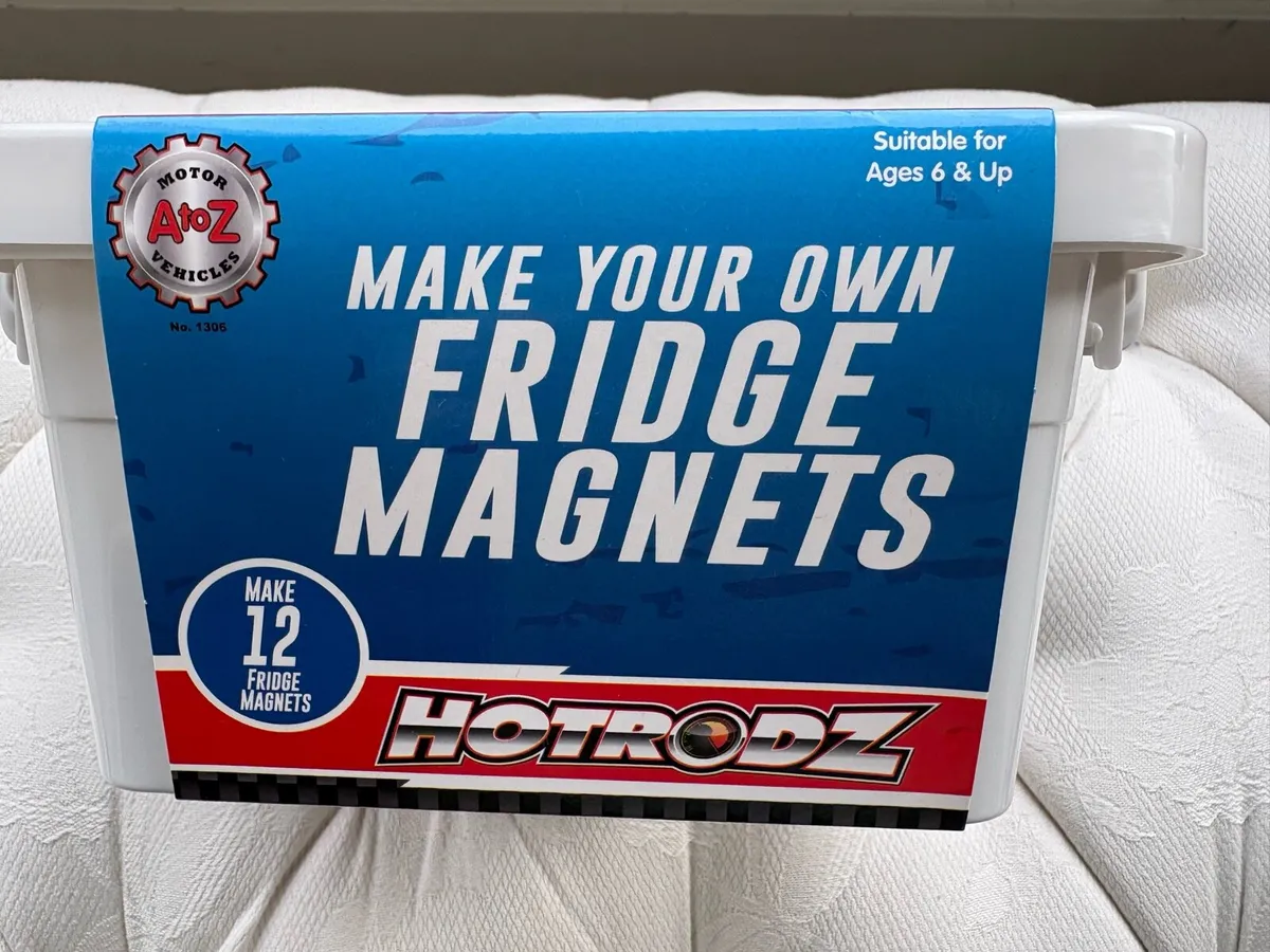 Hotrodz Make Your Own Fridge Magnets - Image 1