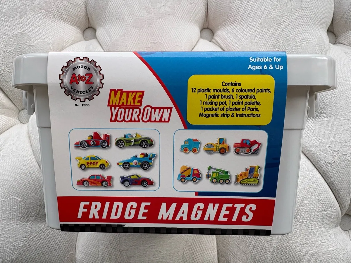 Hotrodz Make Your Own Fridge Magnets - Image 3