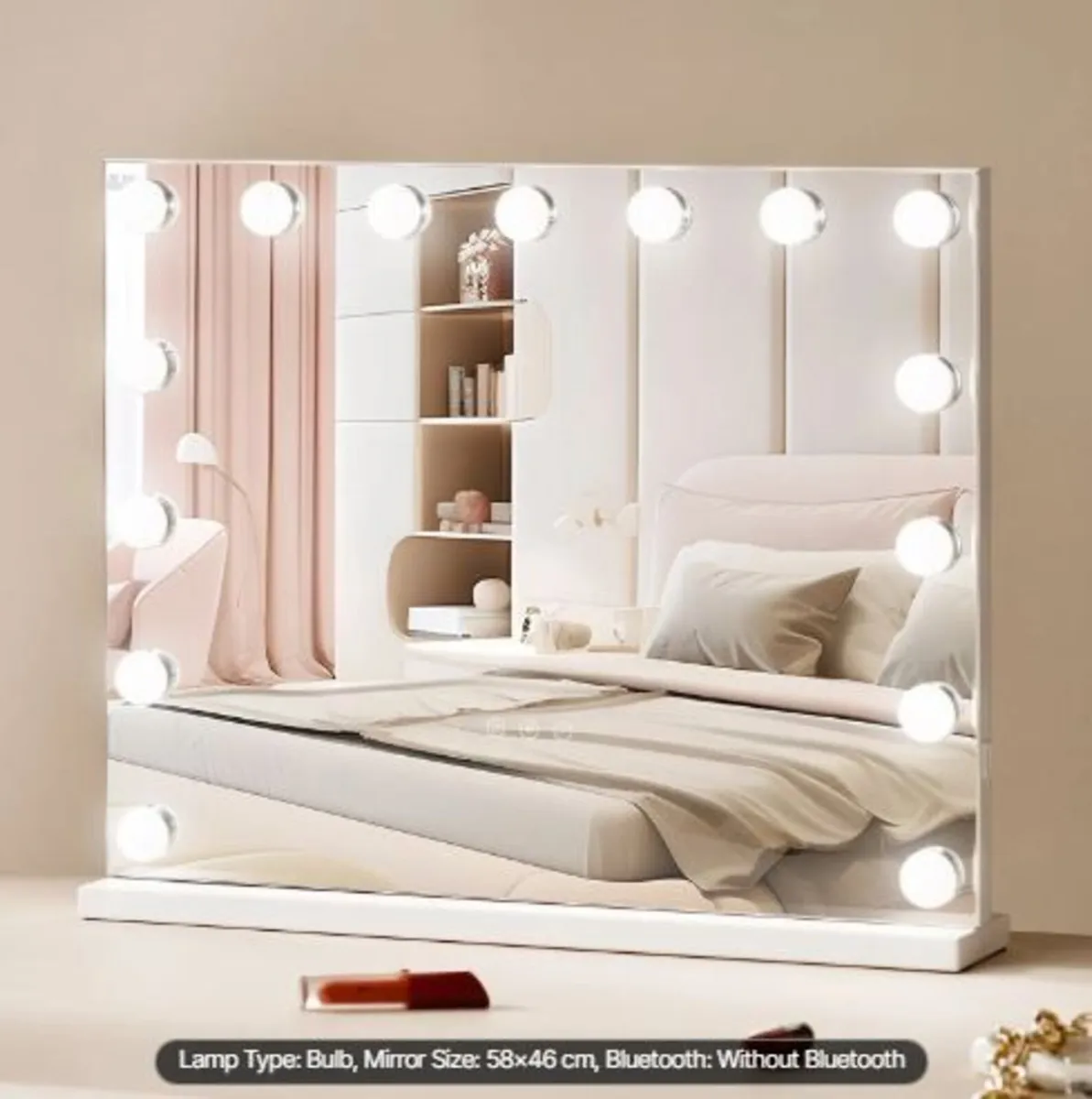 Hollywood Vanity Mirror With Lights - Image 4