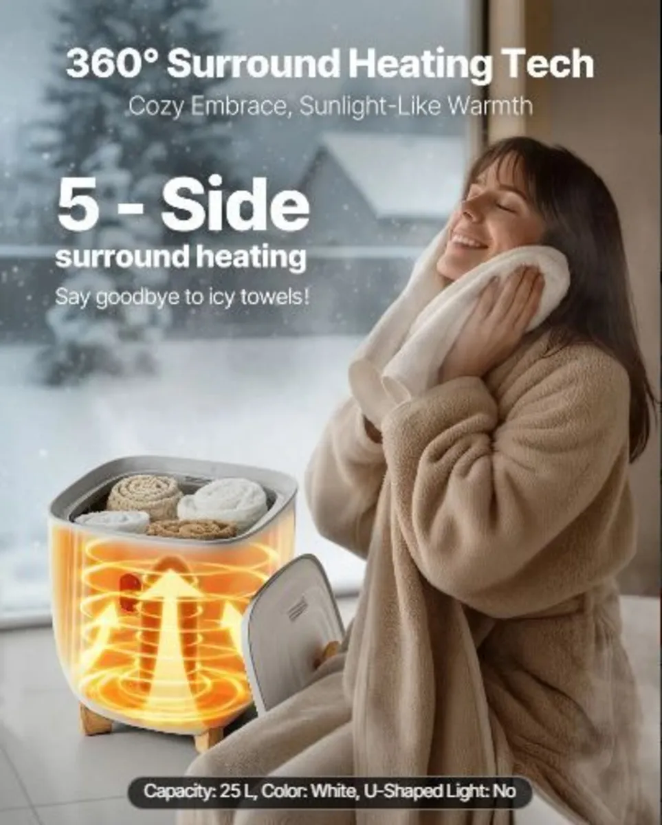 Towel Warmers for Bathroom, 25 L - Image 2