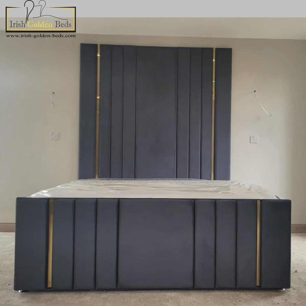 bed frame and headboard, free delivery - Image 3