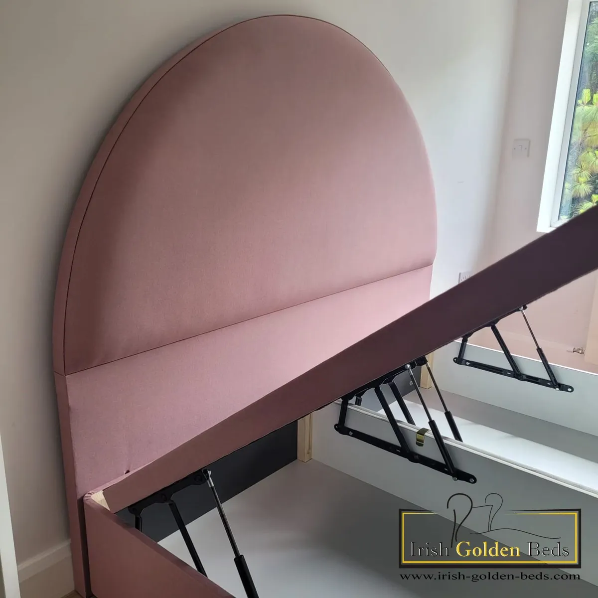 bed frame and headboard, free delivery - Image 1