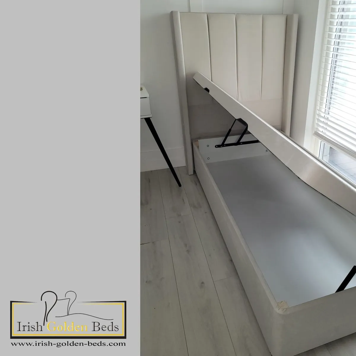 bed frame and headboard, free delivery - Image 1