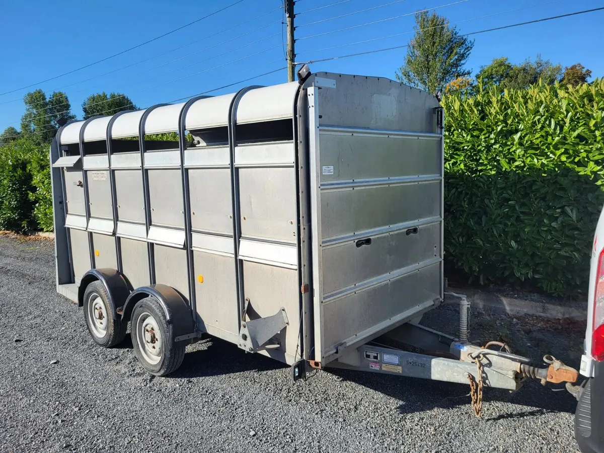 2011 Ifor Williams 12ft x 6ft Livestock Trailer - Image 1