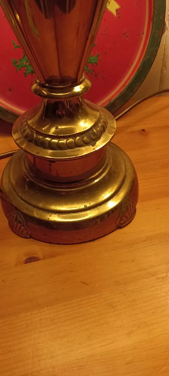 Pair of Brass Table lamps - Image 2