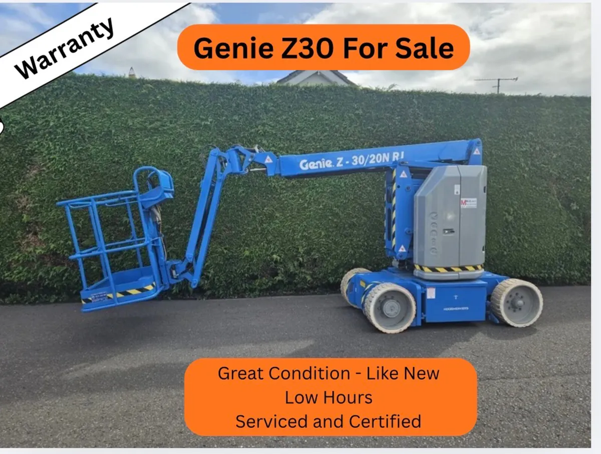 Genie  Z30-20n RJ Electric Boom Lift - Image 1