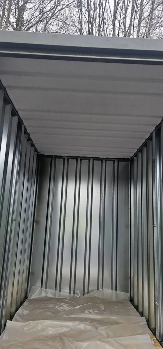 1m × 2m (3.3ft × 6.6ft) CUBE Heavy Duty Steel Shed - Image 3
