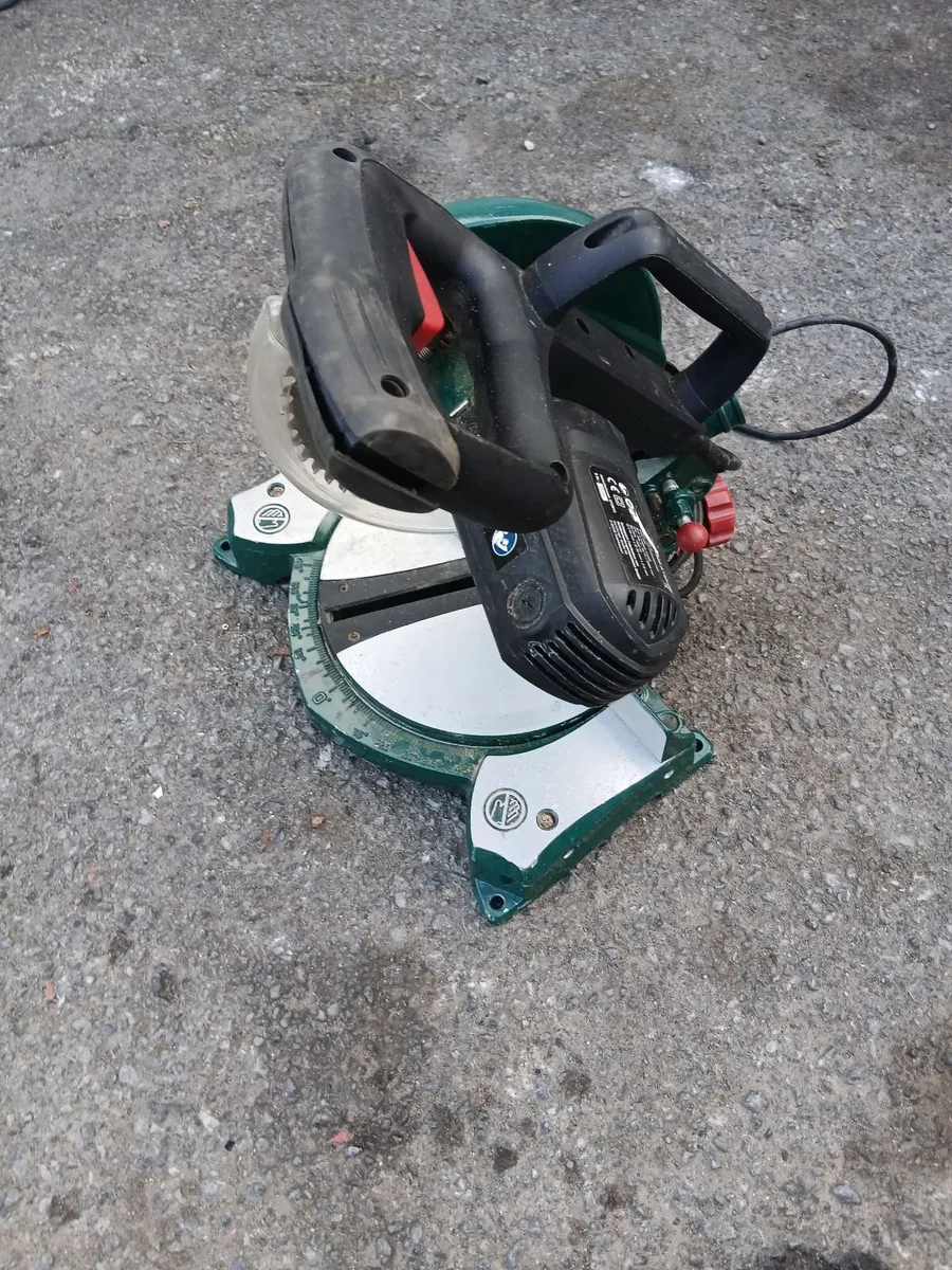 Chop saw working perfect read about add - Image 3