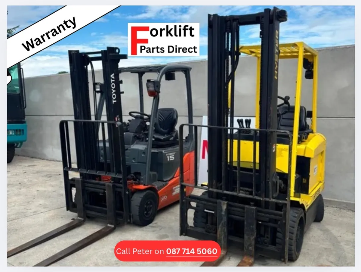 Electric forklifts - 1.5 ton 2 ton & 3 ton - Image 1