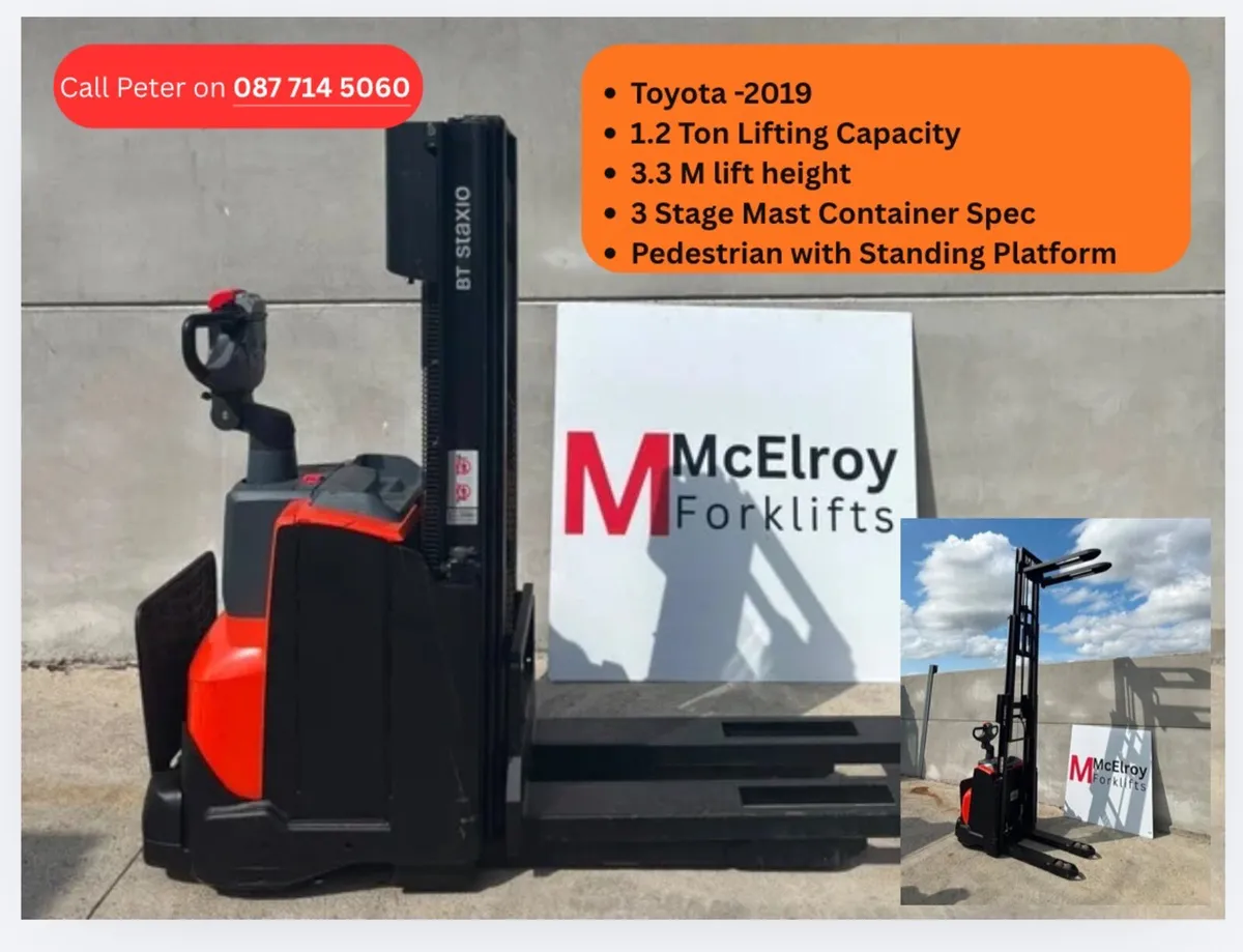 Toyota electric pallet trucks - Image 1