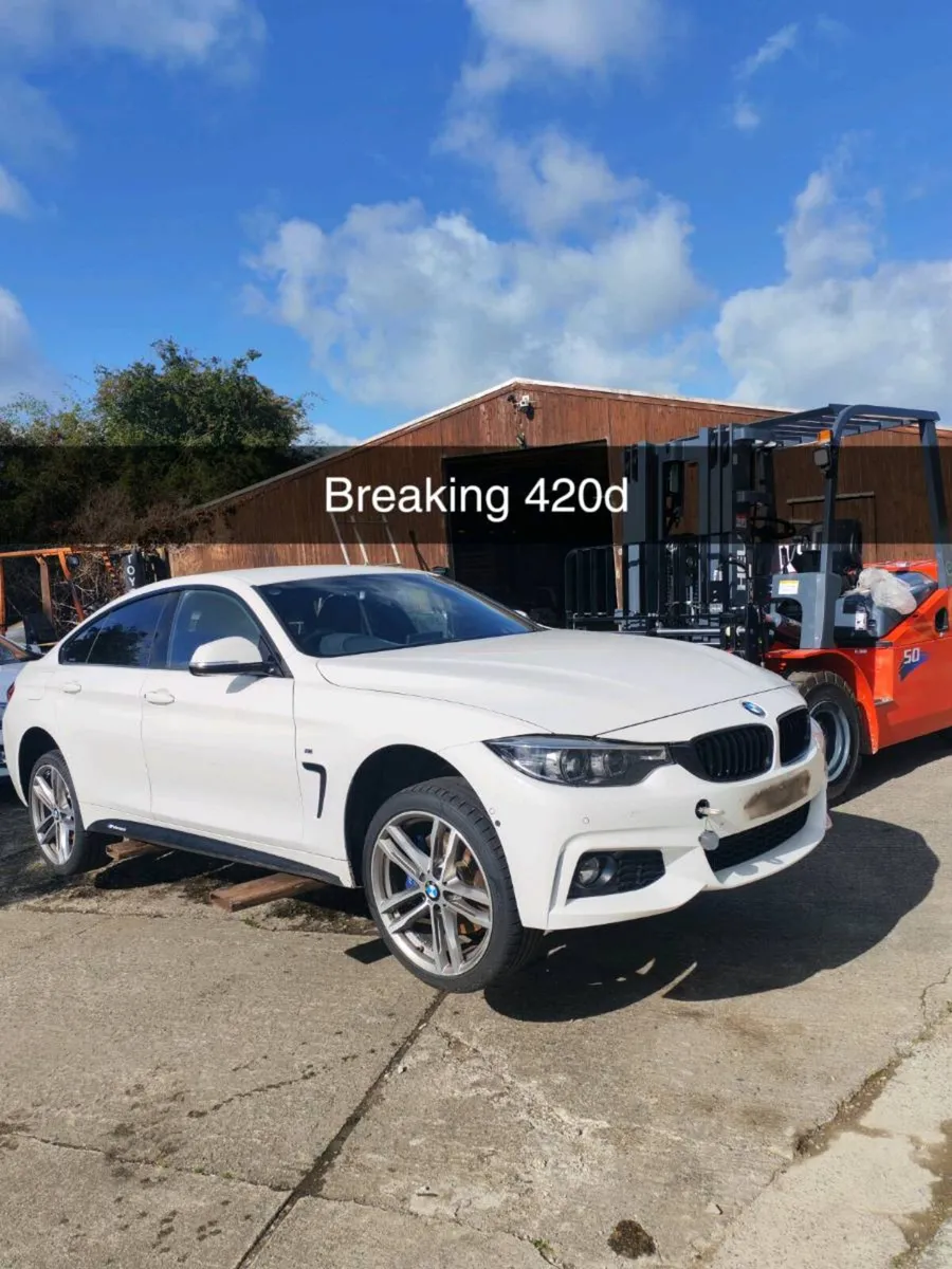 Bmw 4 series msport 420d x drive breaking spares - Image 1