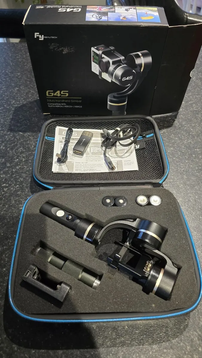 GoPro HERO4 Black + FeiyuTech G4S Gimbal + Accesso - Image 3