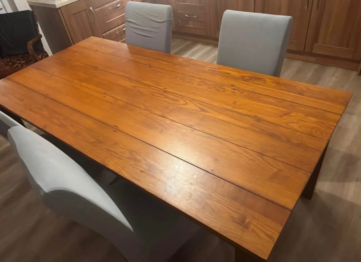 Need Gone ** Solid Oak Dining Table - Image 2