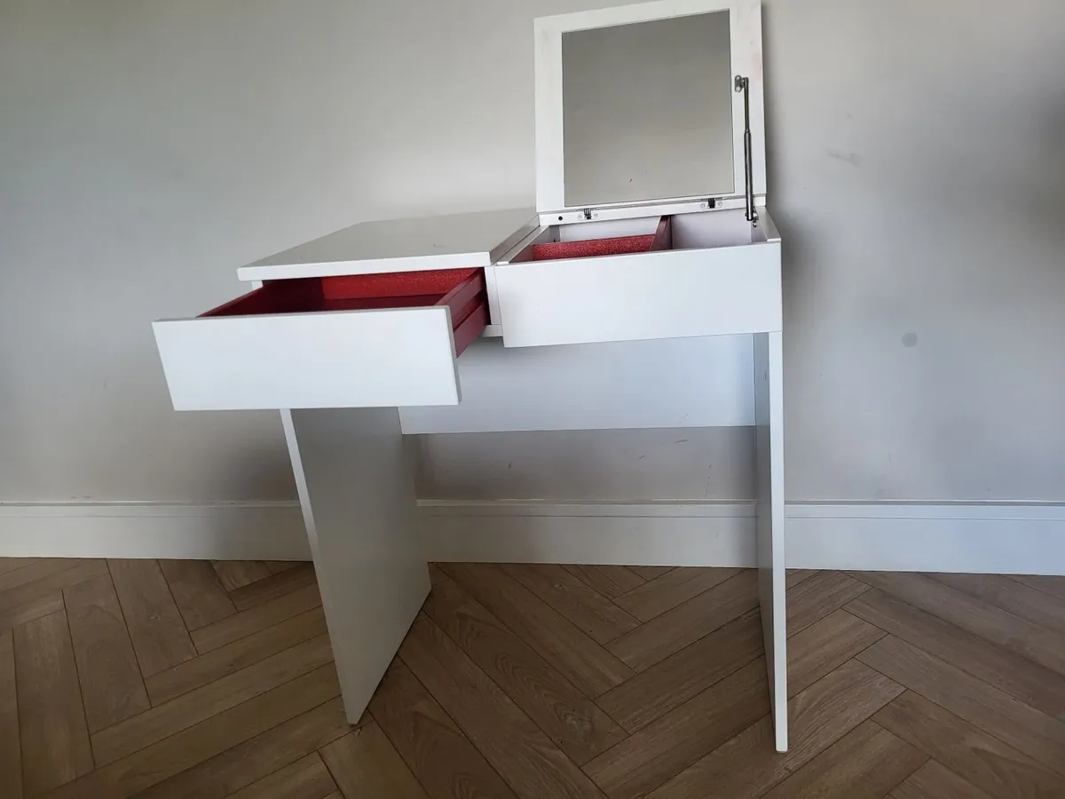 BRIMNES Dressing table, white, 70x42 cm - Image 2
