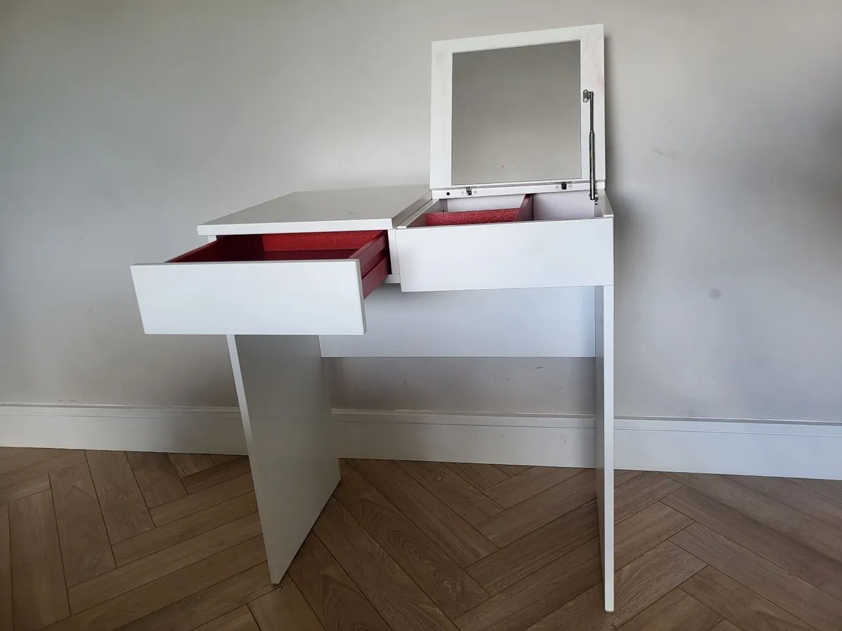 BRIMNES Dressing table, white, 70x42 cm - Image 3