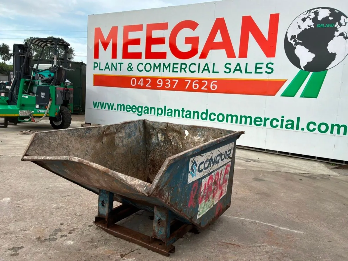 Conquip auto locking tipping skip.......3187-1. - Image 2