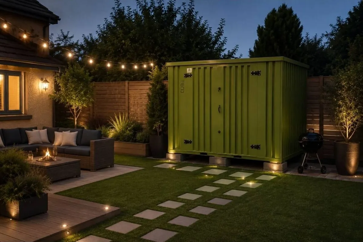 2m × 3m (6.6ft × 9.8ft) CUBE Heavy Duty Steel Shed - Image 2