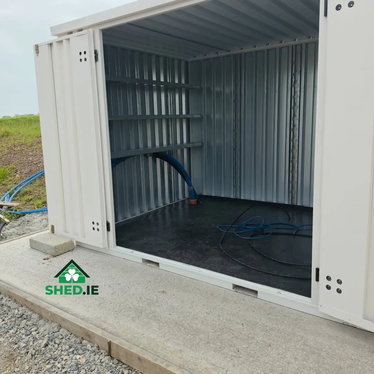 2m × 3m (6.6ft × 9.8ft) CUBE Heavy Duty Steel Shed - Image 4