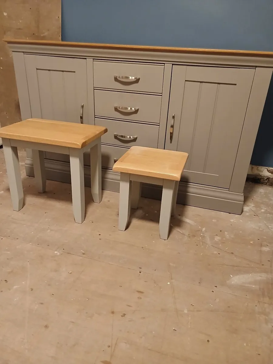 Sideboard and 2 matching tables in Dublin 12 - Image 1