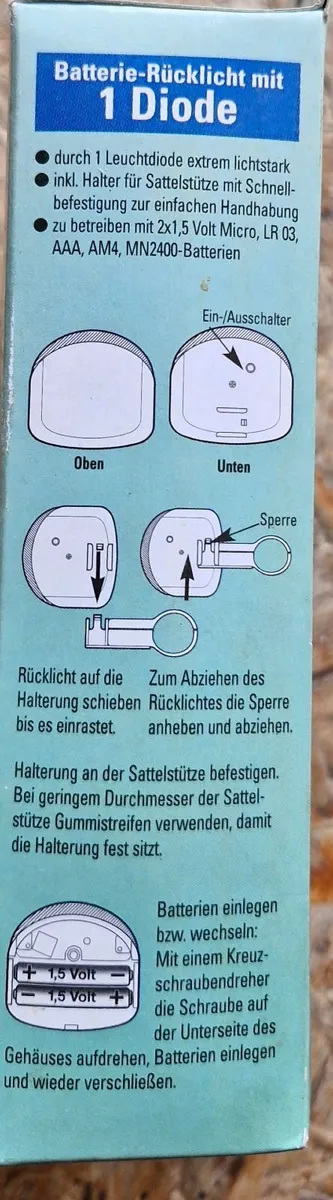 Bicycle Lights (Front & rear) - Image 2