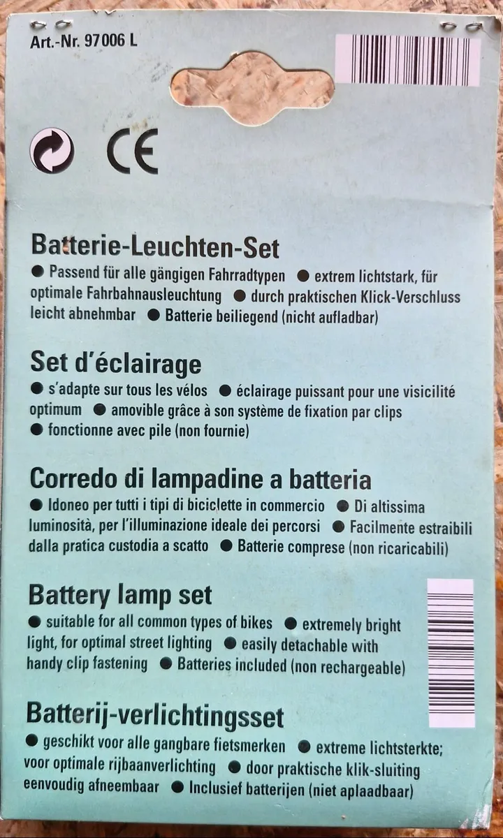 Bicycle Lights (Front & rear) - Image 4